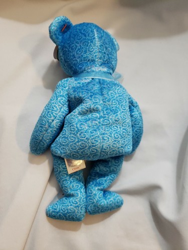 TY Beanie Baby - CLASSY the Bear (People's Beanie) (8.5 inch) - Picture 2 of 6
