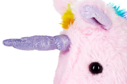 BRUBAKER Peluche Unicorno - 8,3 pollici - Giocattolo peluche coccoloso - Animale di peluche - Rosa - Foto 3 di 6