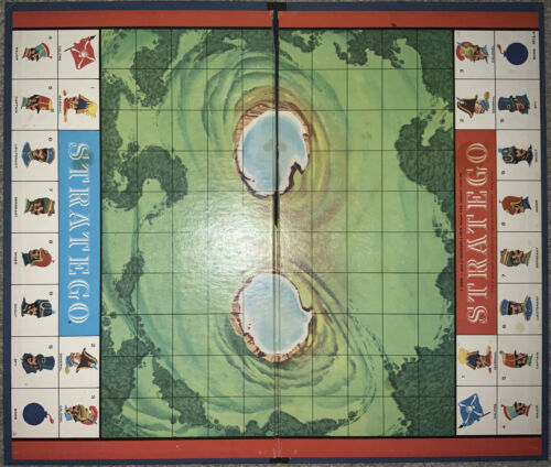 Stratego, Game Board Only (Milton Bradley, 1961)