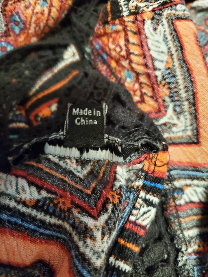 Camiseta sin mangas Ambiance multicolor para mujer talla 2XL Foto 4 de 4