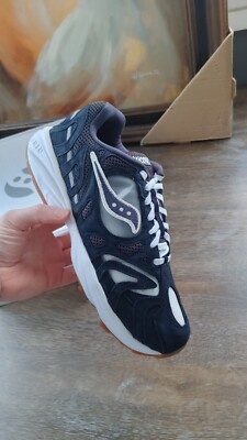 Saucony Grid Azura 2000 size 8 8.5 9 9.5 10 Dark Navy Gum Size S70491 8