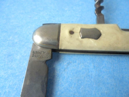 36990Taschenmesser pocket Knife ungraviert 9cm leicht angerostet Solingen 1990 - Bild 1 von 4