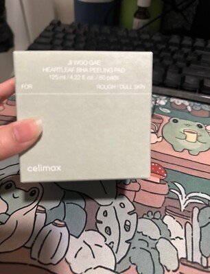 Celimax Ji Woo Gae heartleaf BHA peeling pads