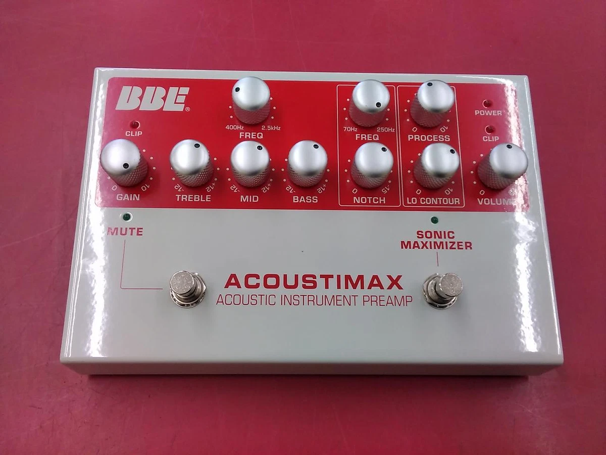 PREAMP ACOUSTIC GUITAR BBE ACOUSTIMAX Japan | eBay