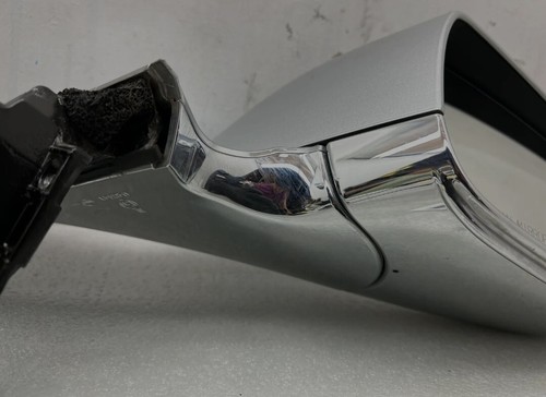 2012-2016 Tesla Model S MS Passenger Door Mirror Right Assembly OEM Silver PMSS - Foto 2 di 3