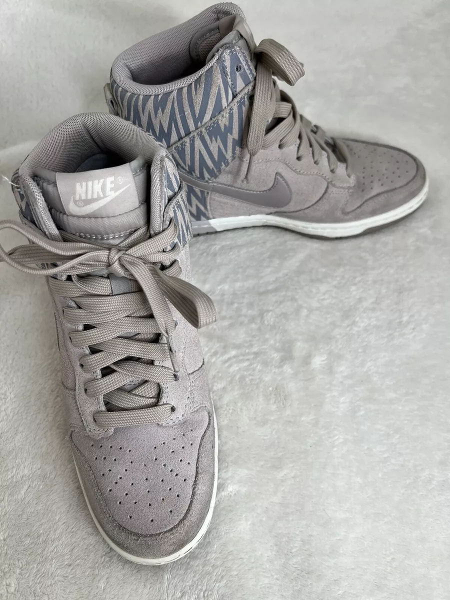 Dunk sky high cheap top white wedge trainers