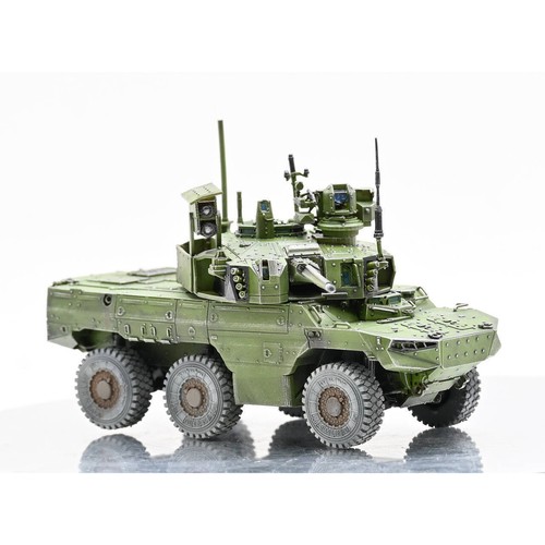 Vehículo blindado con ruedas SanRong 1/72 francés Jaguar EBRC 6x6 modelo terminado - Imagen 5 de 6