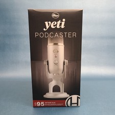 Blue Yeti Podcaster Microphone Silver