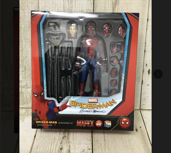 NEW】MAFEX No.047 SpiderMan Homecoming Version Action Figure