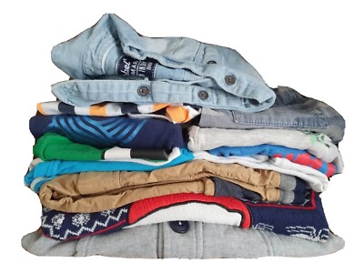 Jungen Paket 2-4 Jahre Kleiderpaket 13 Teile H&M Rebel Cat&Jack Hosen Shorts Tops 