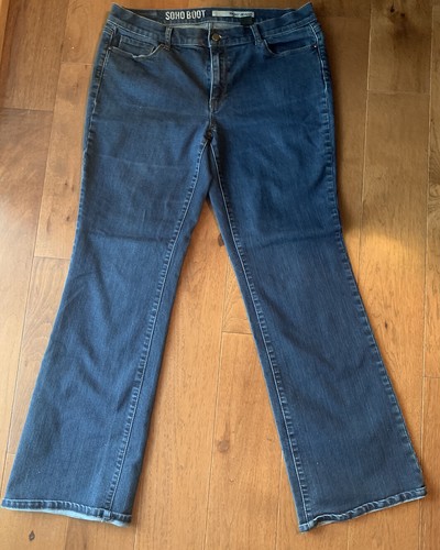 dkny soho bootcut jeans petite