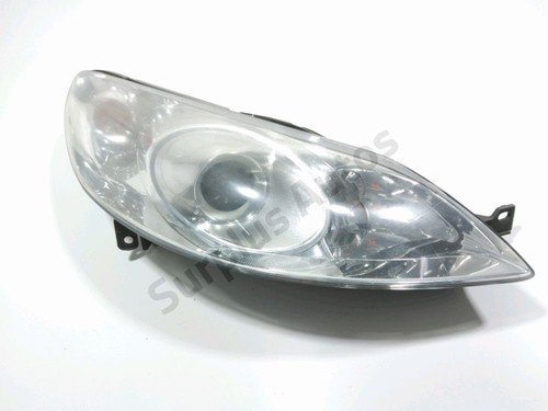 Phare Gauche Pour Peugeot 407 Berline (6D) 2.0 HDI - Référence 6208 92, Occasion, Fonctionnel