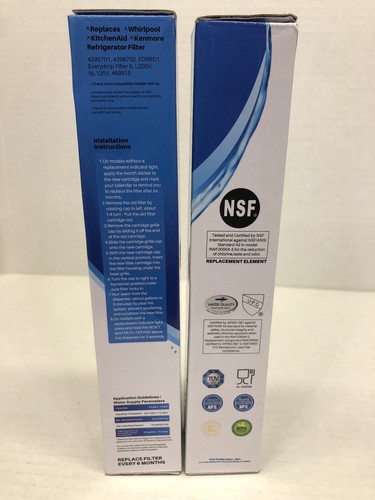 ICEPURE 2 Refrigerator Water Filters RWF 2000A New Sealed - Picture 5 of 6