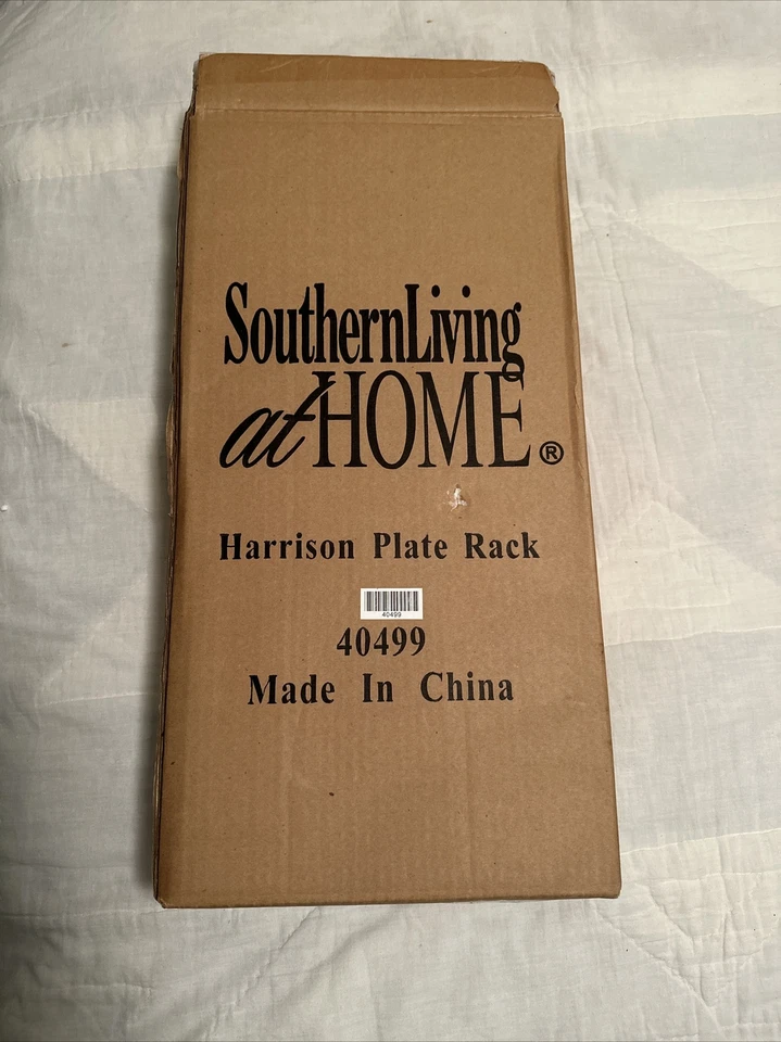 NEW SOUTHERN LIVING AT HOME HARRISON PLATE RACK 40499 METAL - Image 3 of 4