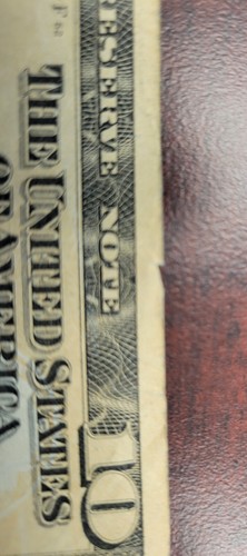 CIRCULTED 2009 $10 birthday Serial #20221124 year 2022 Thanksgiving Date SN# - Picture 4 of 5