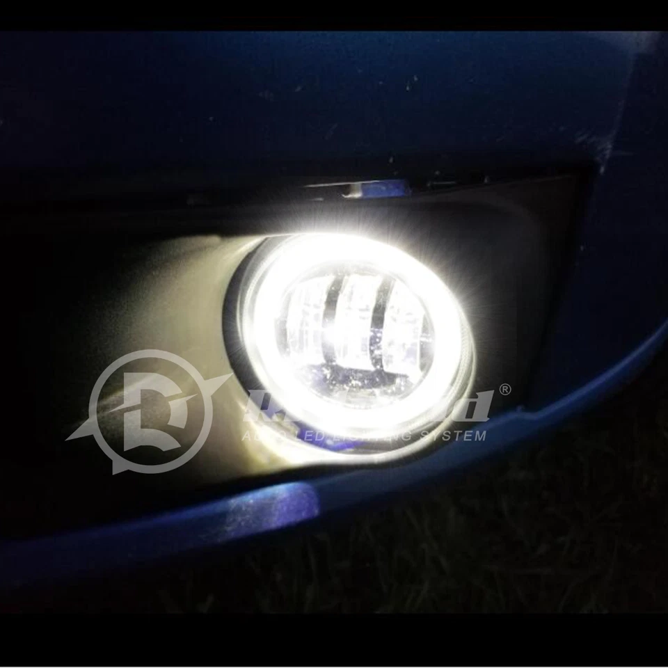 Par de luces antiniebla LED para parachoques aptas para Jeep Patriot 2007 2008 2009 2010-2016 2017 Foto 2 de 4