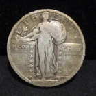 1923 Standing Liberty Silver Quarter - Good+           ENN COINS