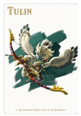 THE LEGEND OF ZELDA TEARS OF THE KINGDOM Card TW#1 No.05 Tulin BANDAI ...