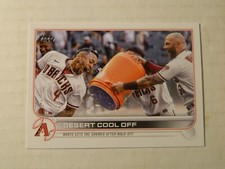 2022 Topps Update Desert Cool Off Card of Marte / Walker  - Diamondbacks