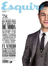 Esquire Spain Spanish October 2014,Joseph Gordon-Levitt,Richard Kiel,YSL NEW