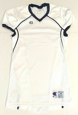 Champion Touchdown Football Game Jersey White/Navy Men's XXLarge, Free Shipping!