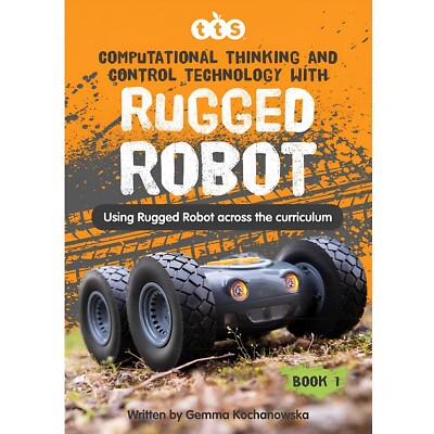 Activity Book Hard Copy for Tuff-Bot the Rugged Robot Educational Floor Robot