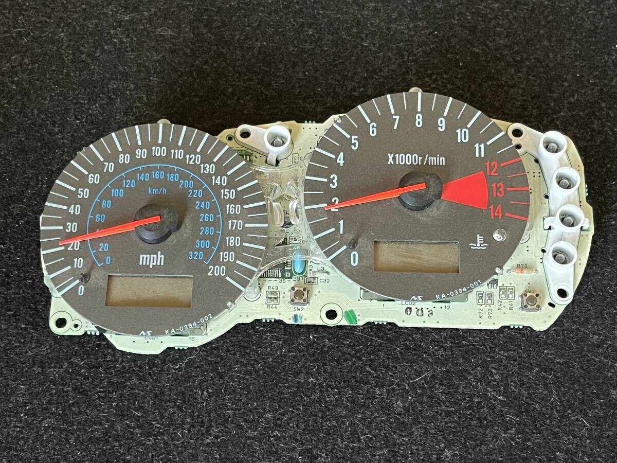 メモリー Kawasaki Ninja ZX-12R ZXT20A Bj 2003 - Speedometer Cockpit