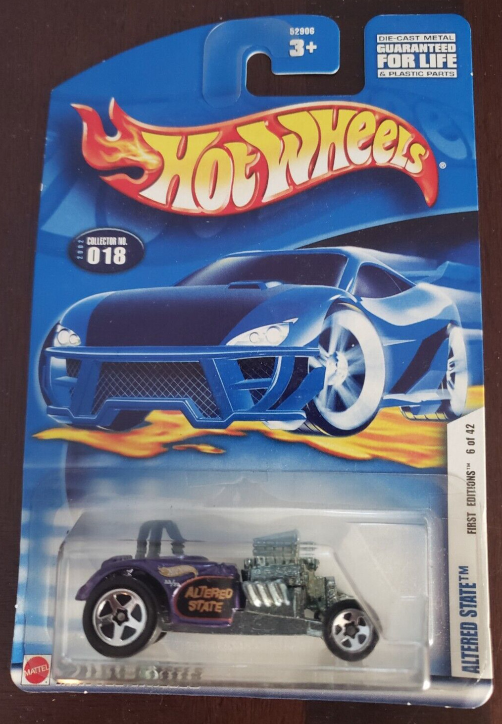2002 Hot Wheels - First Editions - #018 - Altered State - #6/42 - 52906