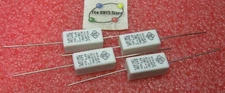Ceramic Cement .1 Ohm R1 5% 5W Resistor High Power NTE-5WD10 - NOS Qty 4