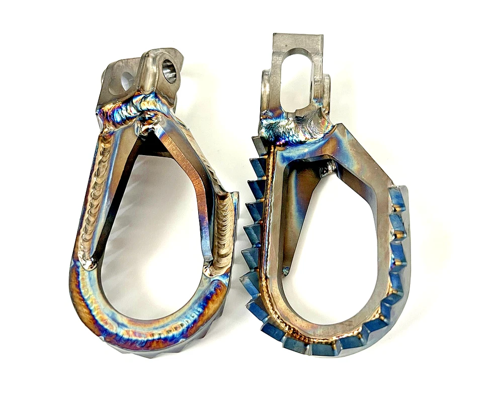 KTM SX 125 - 300 2016 -22 Stainless Steel Foot Pegs Husqvarna TC125 Gas Gas MC - Image 4 of 4