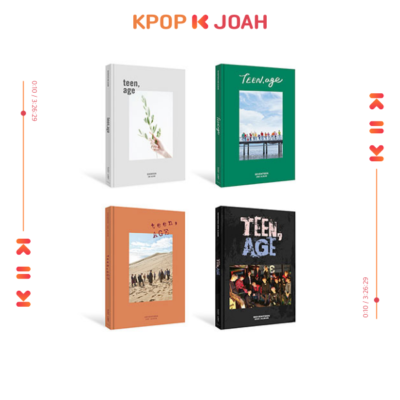 SEVENTEEN [TEEN, AGE] 2nd Album CD+PhotoBook+Card+Stand+