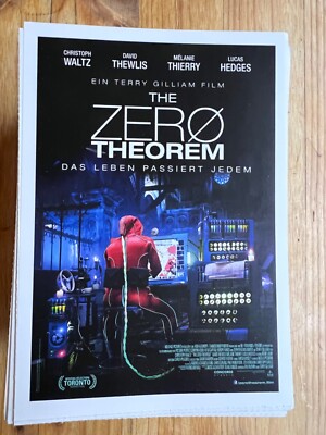 The Zero Theorem | 2013 | Cinema Filmplakatkarte