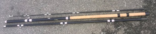 A Vintage 13 foot 3 section Pegley Davies Match Carbon Fishing Rod - Picture 3 of 3