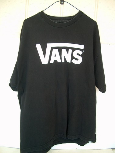 VINTAGE VANS T-SHIRT XL | eBay