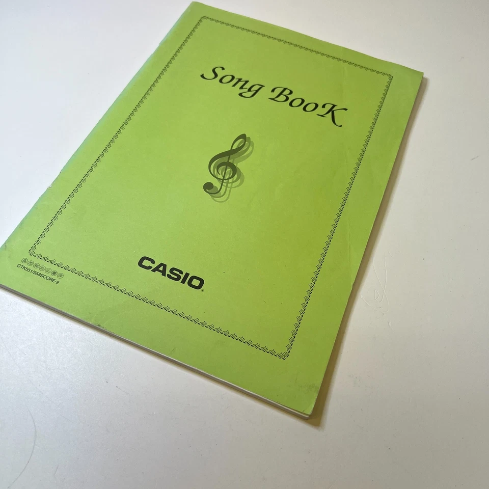 Original Casio Song Music Book CTK-551 Keyboards 99 Songs 104 Pages CTK551SCORE2 - Image 4 of 4