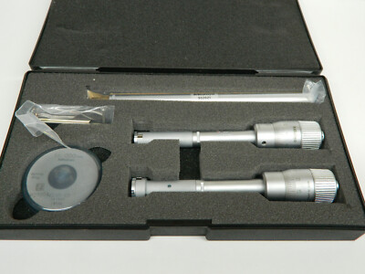 Mitutoyo 3-Punkt Innenbohrungs-Mikrometer-Satz 12-20 mm  Art Nr.: 368-991