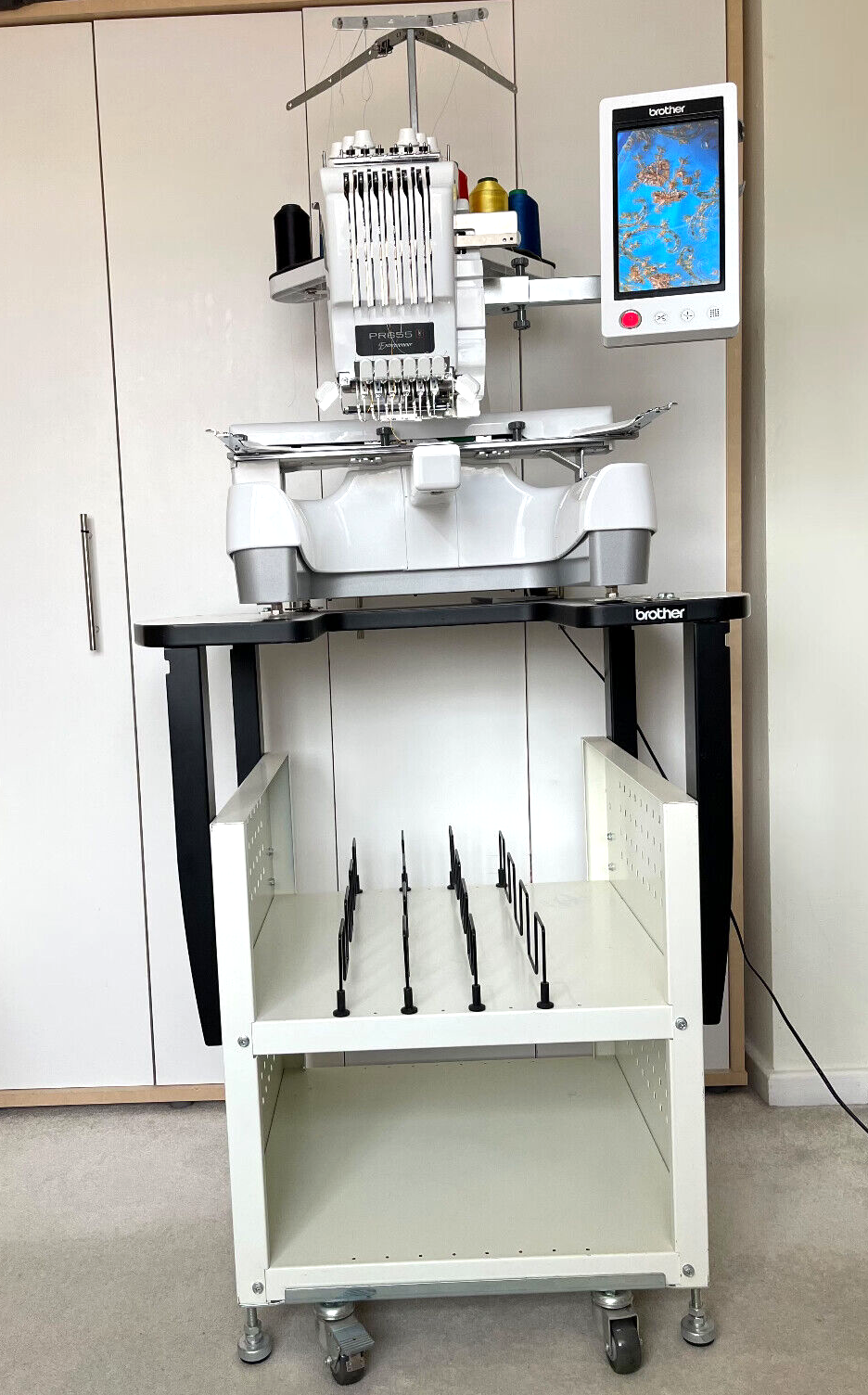 Brother PR655 Entrepreneur Industrial Embroidery Machine HOOPS