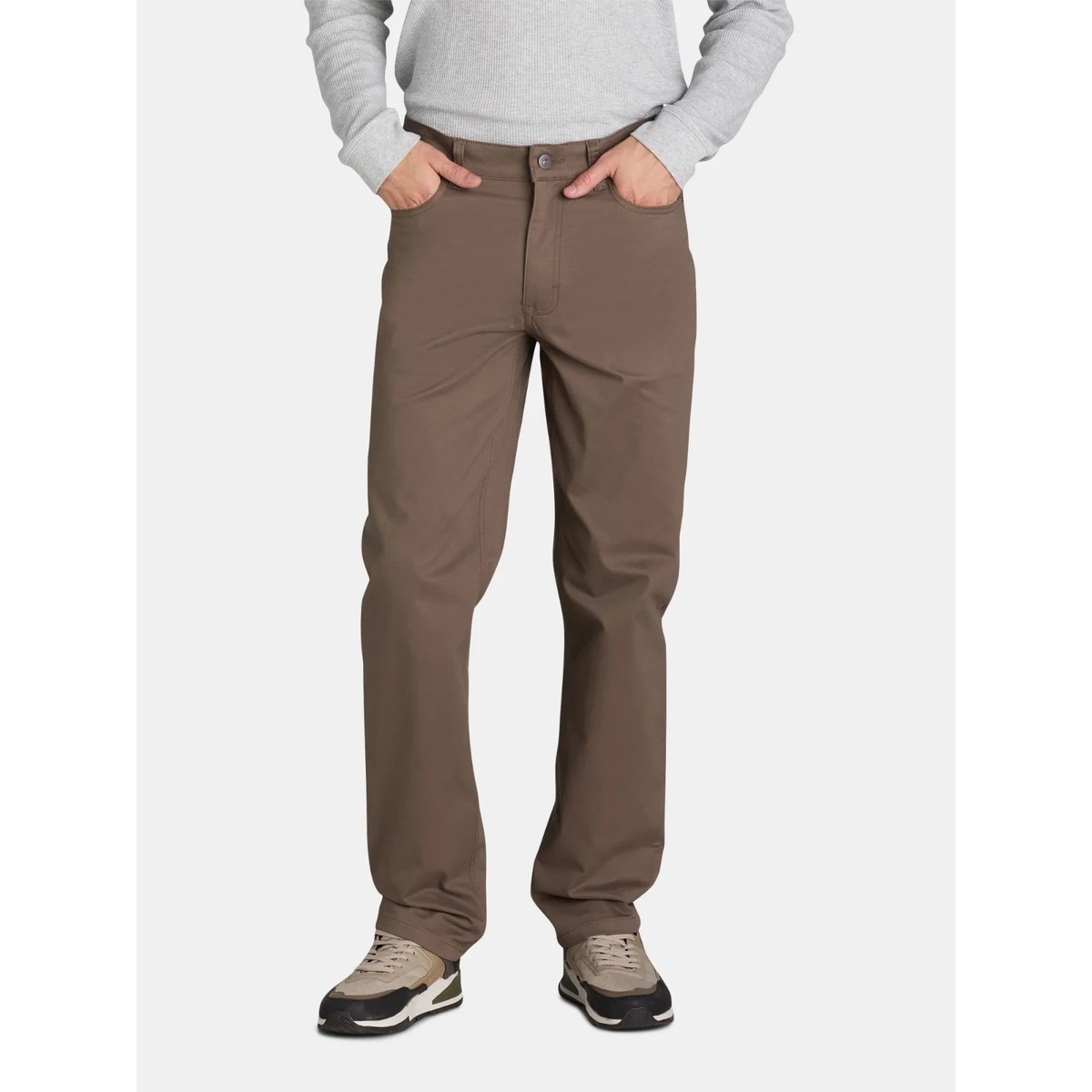 George Men's and Big Men's Premium Pocket Pant, Size 30x32, Slim Fit,  Mid-Rise