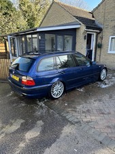 BMW E46 320d Touring Rare 6 Speed Manual Blue M Sport Spares Or Repairs