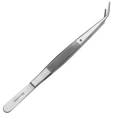 Allzweckpinzette mit Stift - 15 cm lange Pinzette mit gekr&ouml;pfter Spitze