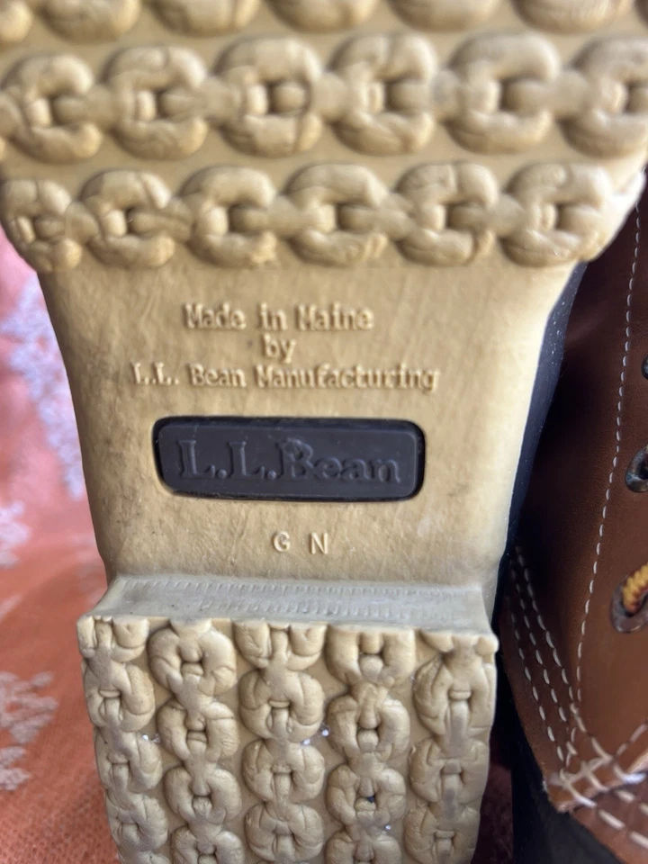 Vintage LL Bean Duck Boots Hunting Outdoor Made USA Maine Size Men 8 Woman 10 - Image 4 of 4