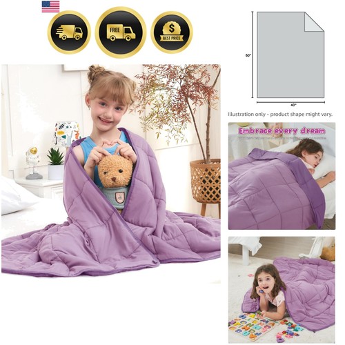 Purple Kids weighted blanket