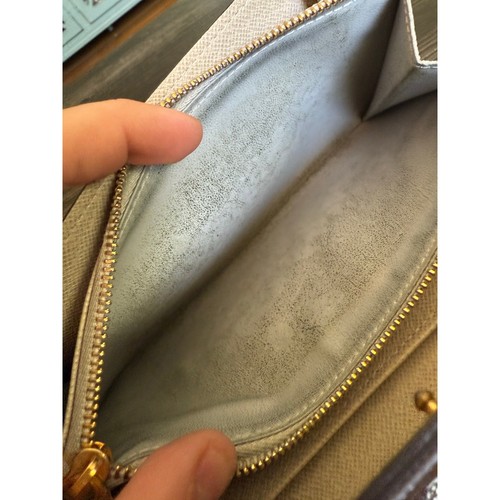 LOUIS VUITTON Limited Edition Monogram Canvas Silver Dentelle Sarah Wallet - Picture 4 of 13