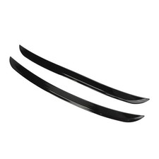 2pcs 41.5cm Glossy Black Rubber Car Wheel Arch Trim Protector Universal Fit
