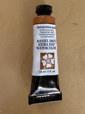 Daniel Smith Rare Discontinued Pigment Quinacridone Gold PO49 PO 49 Full Tube