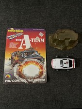 1980s Ljn Rough Riders Tri-ex A-team Faces Corvette New Damaged Box See Pics