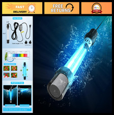18W UV Light for 100-1000 Gallon Aquariums, Ponds  Pools - Algae Control Clarif