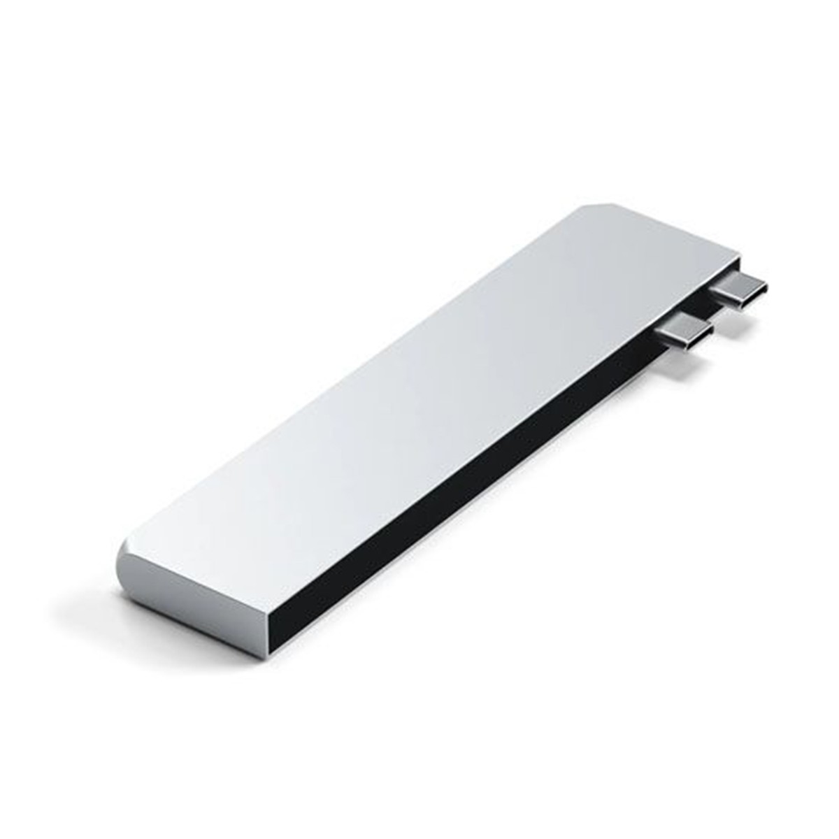 Hub USB-C Slim PRO Satechi argent pour MacBook extension compacte