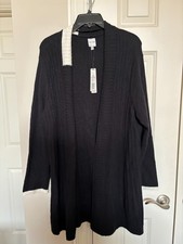 Nic Zoe Long Cardigan, NWT, XL