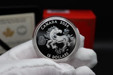 Lunar Year of the Horse 2026 15 1 oz Silver Proof Coin Royal Canadian Mint
